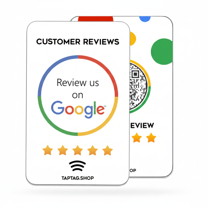 Google Review NFC Tap Card – Instant Customer Reviews with One Tap